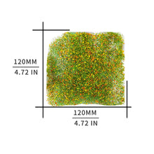 Load image into Gallery viewer, Shrub Flower Model HO/N Scale Fine Leaf Powder Vegetation Mesh for Diorama, Railway Scenery, Military Sand Table, Model Making, Craft Supply