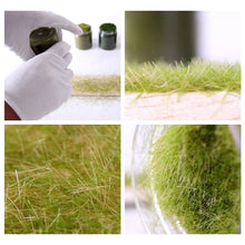 Load image into Gallery viewer, 8mm Static Grass Flock 30g for Miniature Diorama Scenery Railway Landscape Model Turf Fibers