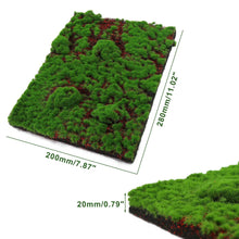 Load image into Gallery viewer, Miniature Moss Grass Mat 20x28cm for Diorama Railway Layout Landscape DIY Model Scenery