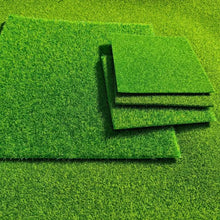 Load image into Gallery viewer, Miniature Grass Lawn Mat (15/30cm Square, 3/5/8mm Thick) – Terrarium DIY, Diorama Landscape Supply