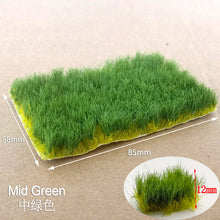 Load image into Gallery viewer, 12/16mm Miniature Grass Tufts, Tearable Weed Clusters for Diorama Scenery, Model Railway Layout, Wargaming Terrain, Landscape Craft Supplies