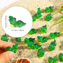 Load image into Gallery viewer, 5/10 pcs Miniature Cute Crocodile Figure Model DIY Scenery Dollhouse Landscape Fairy Garden Accessories Terrarium Diorama Craft Supplies