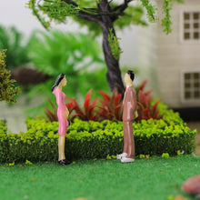 Load image into Gallery viewer, 100pcs Miniature Standing People Figure Set O Scale 1:43 Model Railway & Diorama Craft Supplies