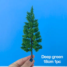Load image into Gallery viewer, Miniature Pine Tree Model Wire Trunk 10-28cm for Diorama, Railway Scenery, Landscape Layout