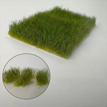 Load image into Gallery viewer, 12mm Static Grass Tufts for Miniatures, Diorama Scenery, Model Railway, Terrain, Hand-Tear Landscaping Supply