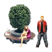 Load image into Gallery viewer, Miniature Street Garden Park Man Woman People Figure Set 1:64 Model Sand Table Scenery Building Landscape Accessories Toys Diorama Supplies