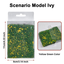 Load image into Gallery viewer, Miniature Ivy Vine Scenery Mat for Diorama Artificial Climbing Plant Model Railway Landscape Grass