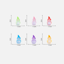 Load image into Gallery viewer, 50/100pcs Luminous Mini Gnomes, Glow in the Dark Fairy Garden Figurines, Micro Landscape, Terrarium, Pot, Home, and DIY Décor Accessories