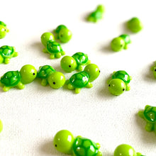 Load image into Gallery viewer, 5/10 pcs Miniature Cute Turtle Figure Model DIY Scenery Dollhouse Landscape Fairy Garden Accessories Terrarium Diorama Craft Supplies