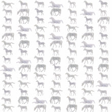 Load image into Gallery viewer, 100 pcs Miniature Horse Farm Animal Unpainted Figures 1:87 Models HO Scale Garden Landscape Scenery Layout Accessories Diorama Supplies