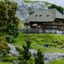 Load image into Gallery viewer, 50g Dark Green Scenic Foliage for Diorama Trees, Model Landscape Scatter, Miniature Terrain Grass