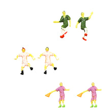 Load image into Gallery viewer, 20pcs Mini Soccer Player Figures 1/50 1/75 Scale for Diorama Model Scene Sports Miniatures