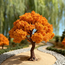 Load image into Gallery viewer, Miniature Autumn Wire Tree 10/15cm Model for Dollhouse, Architectural Scenery, DIY Landscape Projects