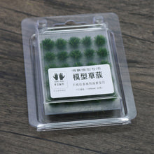 Load image into Gallery viewer, 50 pcs Miniature Green Grass Tufts Bushes Clusters Models Railway Accessories Forest Fairy Garden Landscape Terrarium Diorama Craft Supplies