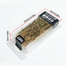 Load image into Gallery viewer, Miniature Long Leaf Vegetation Reed Grass Model Train Railway Accessories DIY Scenery Landscape Dollhouse Terrarium Diorama Craft Supplies