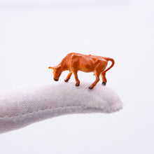 Load image into Gallery viewer, 6 pcs Miniature Cattle Cow Farm Animal Figure Painted Unpainted Model Garden Landscape Scenery Layout Accessories Diorama Supplies