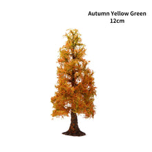 Load image into Gallery viewer, 12/15cm Miniature Four Seasons Pine Tree Model HO N Scale Metasequoia for Train Railway Diorama Landscape Dollhouse Terrarium Craft Supply