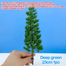 Load image into Gallery viewer, Miniature Pine Tree Model Wire Trunk 10-28cm for Diorama, Railway Scenery, Landscape Layout