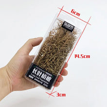 Load image into Gallery viewer, Miniature Long Leaf Vegetation Reed Grass Model Train Railway Accessories DIY Scenery Landscape Dollhouse Terrarium Diorama Craft Supplies