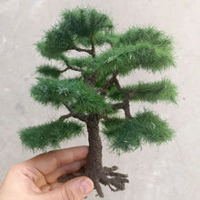 Load image into Gallery viewer, 8/18cm Miniature Spruce Pine Wire Tree Model Train Railway Layout Accessories DIY Landscape Dollhouse Terrarium Diorama Craft Supplies