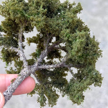 Load image into Gallery viewer, Miniature Autumn Green Model Tree 8/12cm, Railway Scenery, Diorama Craft Supply