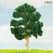 Load image into Gallery viewer, 10pcs Miniature Model Trees 4.5cm, HO Scale for Diorama Scenery, Railway Layout & Craft Supplies
