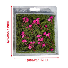 Load image into Gallery viewer, Miniature Flower Cluster Shrubs Model 4 Colors Grass Bush for Diorama, Sand Table, Railway, Wargame, Garden Scenes, Landscape Craft Supplies
