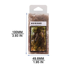 Load image into Gallery viewer, Miniature Simulation Tree Roots Vines Model Train Railway Layout Accessories DIY Landscape Dollhouse Terrarium Diorama Craft Supplies