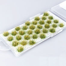 Load image into Gallery viewer, 33 pcs Miniature Season Grass Tuft Bush Cluster Models Railway Accessories Forest Fairy Garden Landscape Terrarium Diorama Craft Supplies