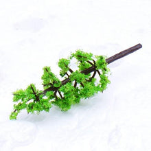 Load image into Gallery viewer, 100 pcs Miniature Fir Trees 1:160-220 Models N Z Scale Railway Accessories Forest Fairy Garden Landscape Terrarium Diorama Craft Supplies