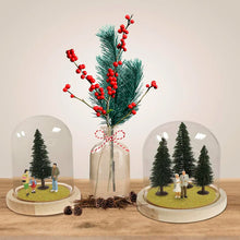 Load image into Gallery viewer, 12 pcs 17cm Miniature Yellow Green Grass Lawn Mat Model Railway Layout Accessories DIY Landscape Dollhouse Terrarium Diorama Craft Supplies