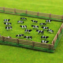 Load image into Gallery viewer, 60pcs Miniature Dairy Cows, N Scale 1:160 Farm Animals, Model Railway Diorama Supplies