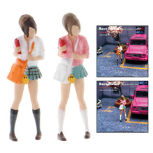 Load image into Gallery viewer, Miniature Mini Skirt Girls People Figure 1:64 Model Sand Table Scenery Building Street Landscape Accessories Toys Diorama Supplies