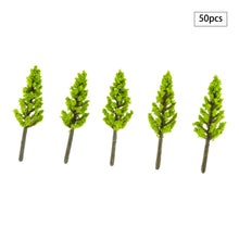 Load image into Gallery viewer, Miniature Cedar Trees 4.8cm Model for Diorama Railway Scenery Landscape Craft Supplies (50pcs)