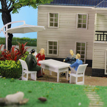 Load image into Gallery viewer, 25 pcs Miniature Sitting Seated People Passenger 1:43 Figures O Scale Models Train Railway Scene Accessories Diorama Supplies