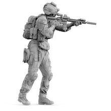 Load image into Gallery viewer, U.S. Army Ranger Soldier Unpainted Resin Figure 1/16 Scale Unassembled Model