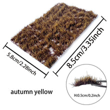 Load image into Gallery viewer, 5mm Miniature Wetland Grass Tufts – Model Train Scenery, Wargaming Terrain, Diorama, and DIY Sand Table Landscape Supplies