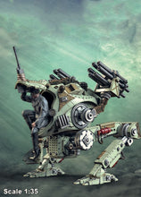 Load image into Gallery viewer, Armored Robot Soldier Unke And Pilot Unpainted Resin Figure 1/35 Scale Unassembled Model