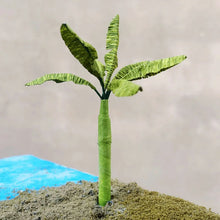 Load image into Gallery viewer, 5 pcs 5/6/7.5/9cm Miniature Banana Coconut Palm Tree Model Train Railway Layout DIY Landscape Dollhouse Terrarium Diorama Craft Supplies