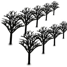 Load image into Gallery viewer, 100 pcs 4/6/7cm Miniature Tree Trunk Branch Model Train Railway Layout Building Street Landscape Diorama DIY Making Tree Craft Supplies
