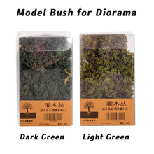 Load image into Gallery viewer, Miniature Bush Grass Shrub Vegetation Plant Model Train Railway Accessories DIY Scenery Landscape Dollhouse Terrarium Diorama Craft Supplies