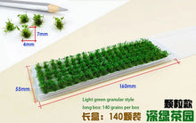 Load image into Gallery viewer, Miniature Tea Field Grass Nest Bush Plant Model Sand Table Dollhouse Fairy Garden Landscape Terrarium Diorama Craft Supplies