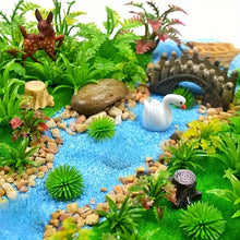 Load image into Gallery viewer, 45pcs Miniature Model Shrubs & Bushes Plastic Scenery Plants for Diorama, Train Layout, Model Making
