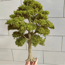 Load image into Gallery viewer, 10/15/23/28cm Autumn Model Trees for HO OO G Scale Diorama Wire Trunk Miniatures for Train Railway Layout, Dollhouse, Landscape Craft Supply