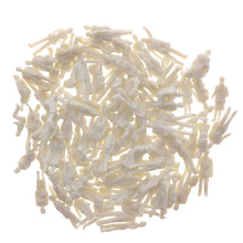 Load image into Gallery viewer, 100 pcs Miniature Standing Passenger Seated People 1:87 Unpainted Figure HO Scale Model Railway Scenery Layout Accessories Diorama Supplies