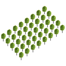 Load image into Gallery viewer, 40 pcs 3.5cm Miniature Camphor tree Model Scale 1:100 Train Railway Accessories DIY Scenery Landscape Terrarium Diorama Craft Supplies