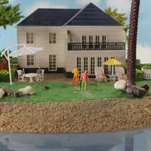 Load image into Gallery viewer, 100 pcs Miniature Standing Seated People Passenger 1:75 Figures HO OO Scale Models Train Railway Scenery Layout Accessories Diorama Supplies