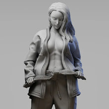 Load image into Gallery viewer, Sexy Judo Girl Unpainted Resin Figure 1/35 1/24 1/12 Scale Unassembled Model
