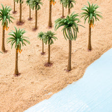 Load image into Gallery viewer, 4 pcs Mixed Miniature Coconut Palm Tree Model Train Railway Accessories DIY Scenery Fairy Garden Landscape Terrarium Diorama Craft Supplies