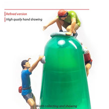 Load image into Gallery viewer, 3 pcs Miniature Rock Climber Sport Climbing People Figure 1/87 1/64 Scale Models Building Landscape Scene Accessories Diorama Supplies